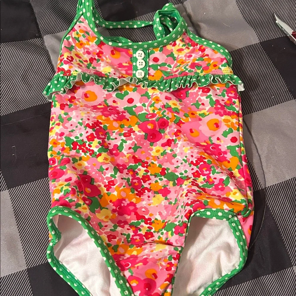 Matilda Jane 2 piece suit, Circo pink & green suit, Baby Buns lady bug suit